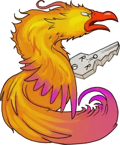 Phoenix with key