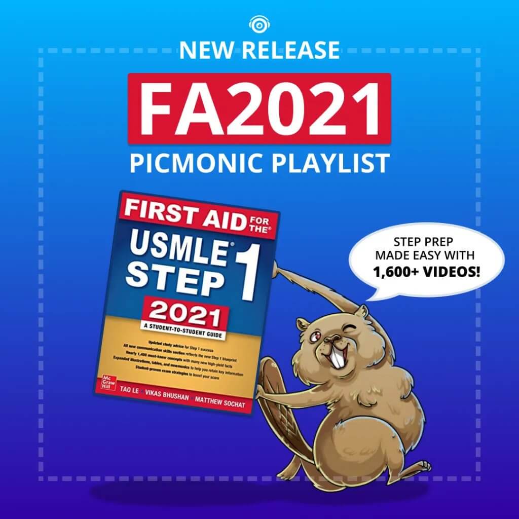 First Aid 2021 Picmonic Playlist - Step 1