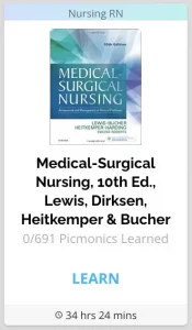 med-surg nursing, 10th edition